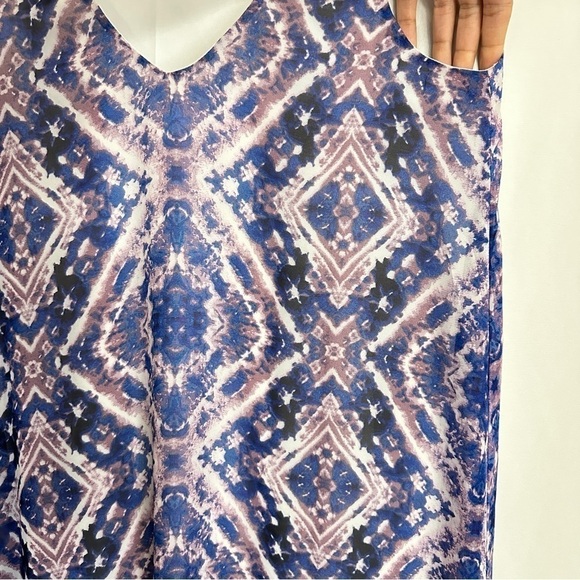 Show Me Your Mumu Women's Kiersten Purple Haze V Neck Sleeveless Maxi Dress sz S - Picture 9 of 14